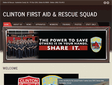 Tablet Screenshot of clintonems.org